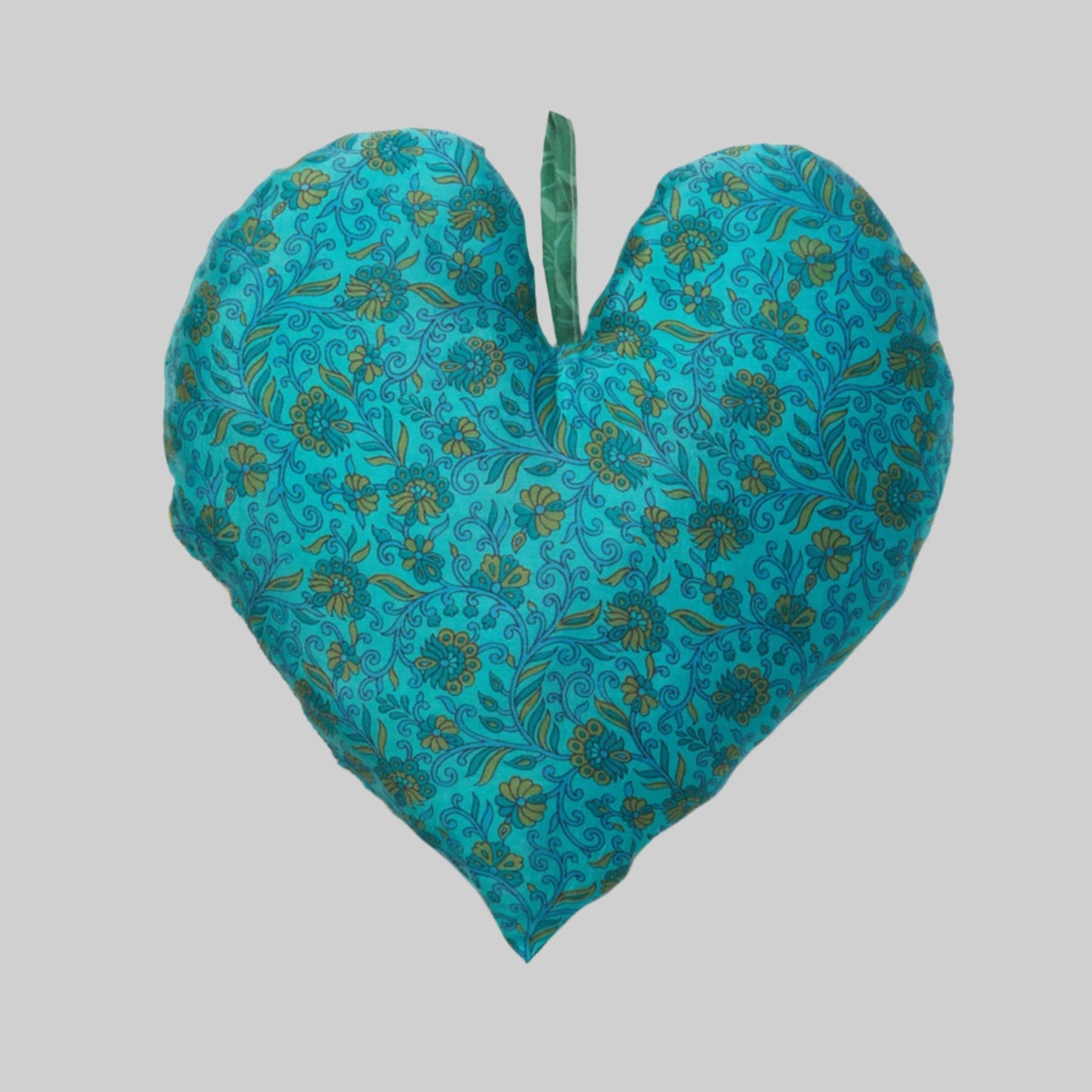 SUSTAIN vintage silk heart. large - single